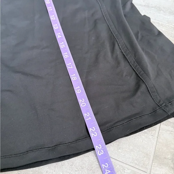 Lululemon Black Yoga Tank Open Lattice Back Athletic Top Women’s Size 6 - Picture 10 of 13